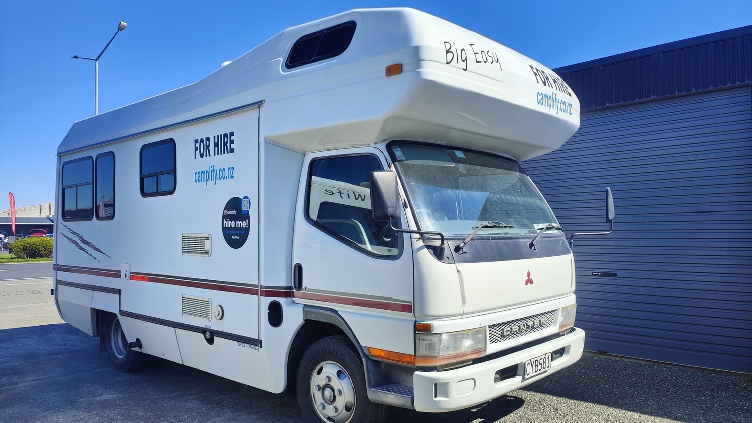 Actual photo of Big Easy campervan