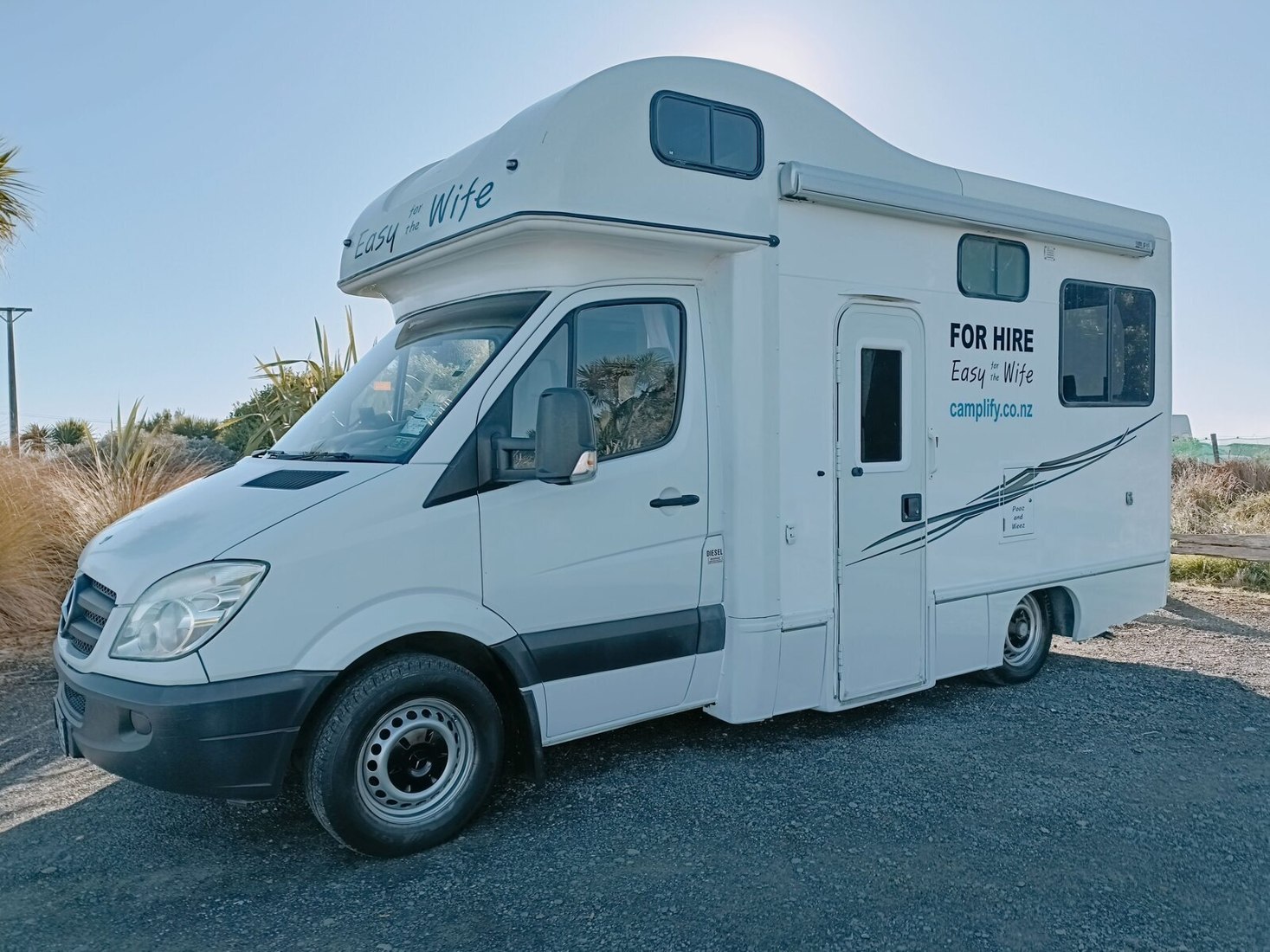 Actual photo of Easy for the Wife campervan
