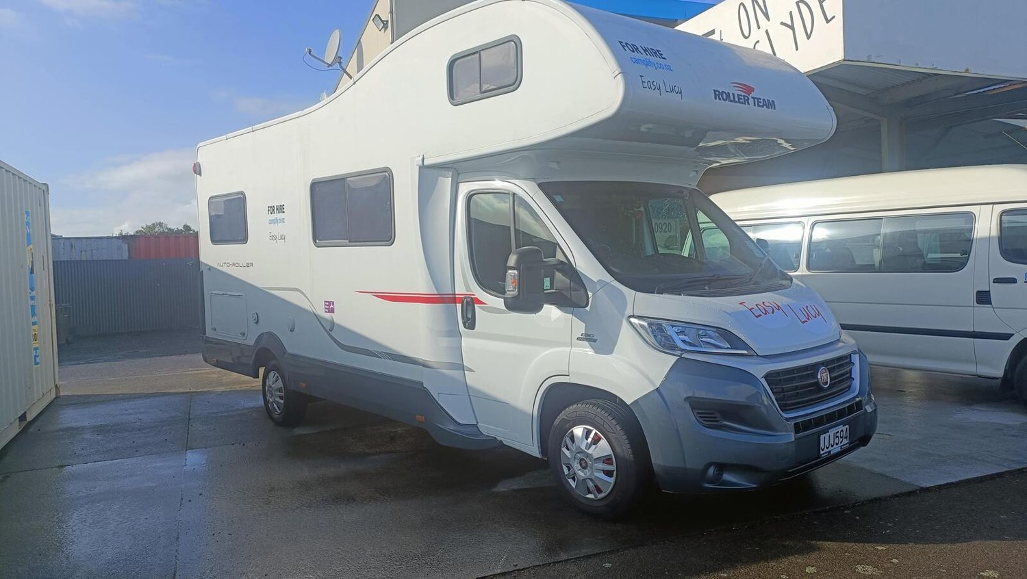 Actual photo of Easy Lucy campervan